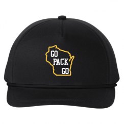 Snapback Five-Panel Rope Hat