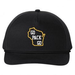 Snapback Five-Panel Rope Hat