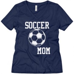 Ladies Relaxed Fit V-Neck Tee