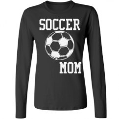 Ladies Relaxed Fit Basic Long Sleeve Tee