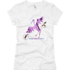 Ladies Slim Fit Basic Promo Jersey Tee