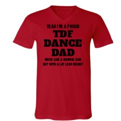 Unisex V-Neck Jersey Tee