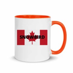 11oz Ceramic Mug with Color Inside