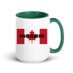 15oz Ceramic Mug with Color Inside