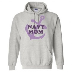 Navy Mom Hoodie