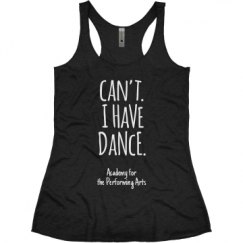 Ladies Slim Fit Super Soft Racerback Triblend Tank