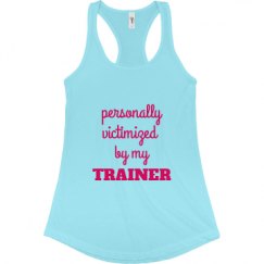 Ladies Slim Fit Racerback Tank Top