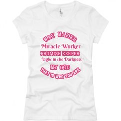 Ladies Slim Fit Basic Promo Jersey Tee