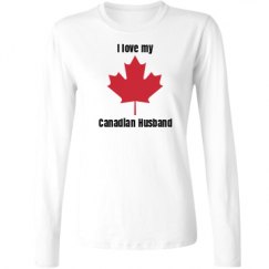 Ladies Relaxed Fit Basic Long Sleeve Tee