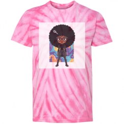 Youth Tie-Dye Cyclone Pinwheel Tee