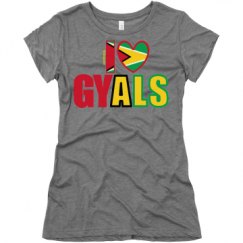 Ladies Slim Fit Super Soft Triblend Tee