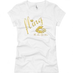 Ladies Slim Fit Basic Promo Jersey Tee