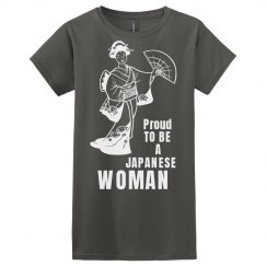 Proud Japanese woman