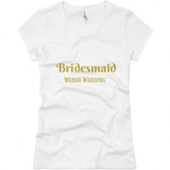 Ladies Slim Fit Basic Promo Jersey Tee