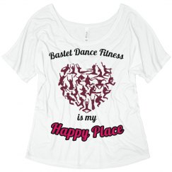 Bastet Dance Fitness Is My Happy Place - Slouchy Tee