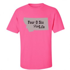 Unisex Ultra Cotton Safety Neon Crewneck Tee