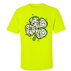 Unisex Ultra Cotton Safety Neon Crewneck Tee