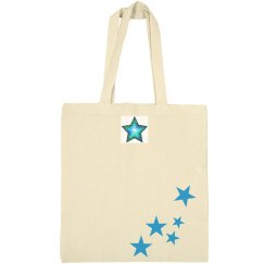 Blue stars bag