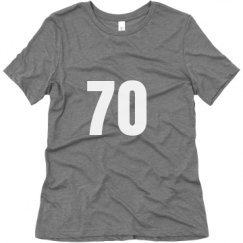 Ladies Relaxed Fit Super Soft Triblend Tee