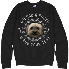 Safe for work ugly christmas sweater customize now