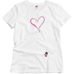 Heart star top