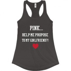 Ladies Slim Fit Racerback Tank Top