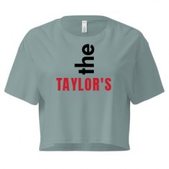 Ladies Festival Cali Crop Top Tee