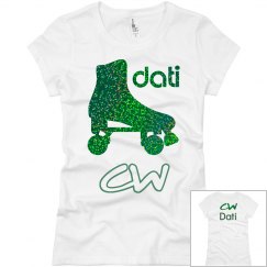 CW DATI HEATHER GREY GLITTER SLIM FIT