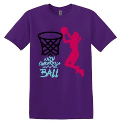 Purple tee w/graphic 