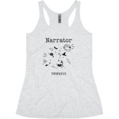 Ladies Slim Fit Super Soft Racerback Triblend Tank