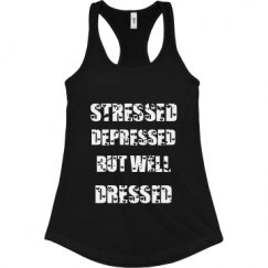 Ladies Slim Fit Racerback Tank Top