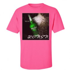 Unisex Ultra Cotton Safety Neon Crewneck Tee