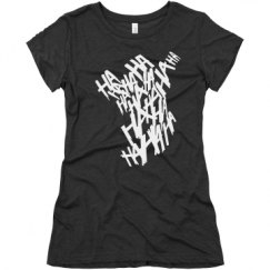 Ladies Slim Fit Super Soft Triblend Tee