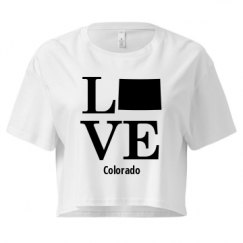 Ladies Festival Cali Crop Top Tee