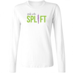 Ladies Relaxed Fit Basic Long Sleeve Tee