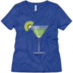 Ladies Relaxed Fit V-Neck Tee