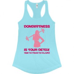 Ladies Slim Fit Racerback Tank Top