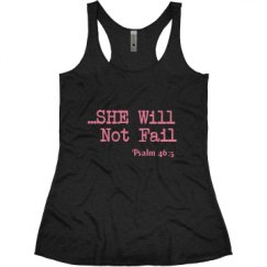 Ladies Slim Fit Super Soft Racerback Triblend Tank