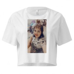 Ladies Festival Cali Crop Top Tee