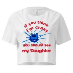 Ladies Festival Cali Crop Top Tee