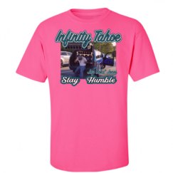 Unisex Ultra Cotton Safety Neon Crewneck Tee