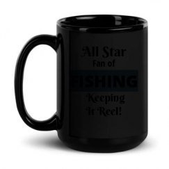 15oz Black Glossy Mug