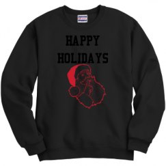 Unisex Film and Foil Crewneck Sweatshirt