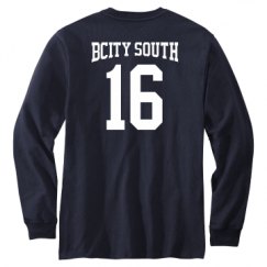 Unisex Carhartt Long Sleeve Henley Tee 