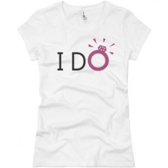 Ladies Slim Fit Basic Promo Jersey Tee