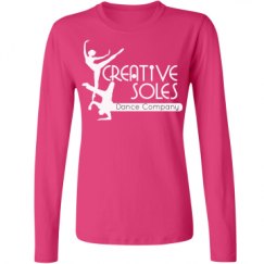 Ladies Relaxed Fit Basic Long Sleeve Tee