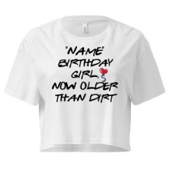 Ladies Festival Cali Crop Top Tee