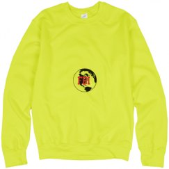 Unisex Neon Crewneck Sweatshirt