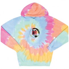 Unisex Tie-Dye Fleece Hoodie
