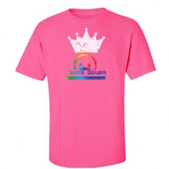 Unisex Ultra Cotton Safety Neon Crewneck Tee